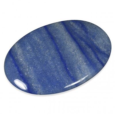 Blue Quartz Palmstone